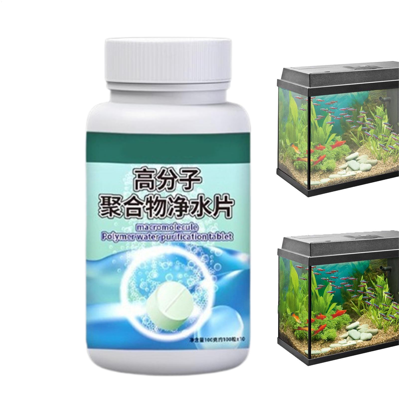 Aquarium Fish Tank Cleaner - Tablet Pembersih Air Akuarium Penghilang Alga
