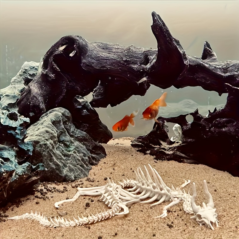 Aquarium Fish Dragon - 1 Buah Dekorasi Tulang Ikan Berbentuk