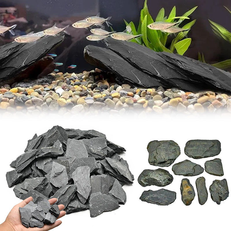 Aquarium Fish Guppy - 500/1000G Kit Batu Lanskap Tangki Ikan