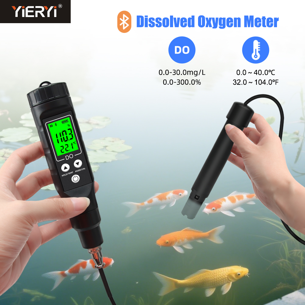 Aquarium Fish Online - Alat Ukur Oksigen Terlarut Yieryi Smart