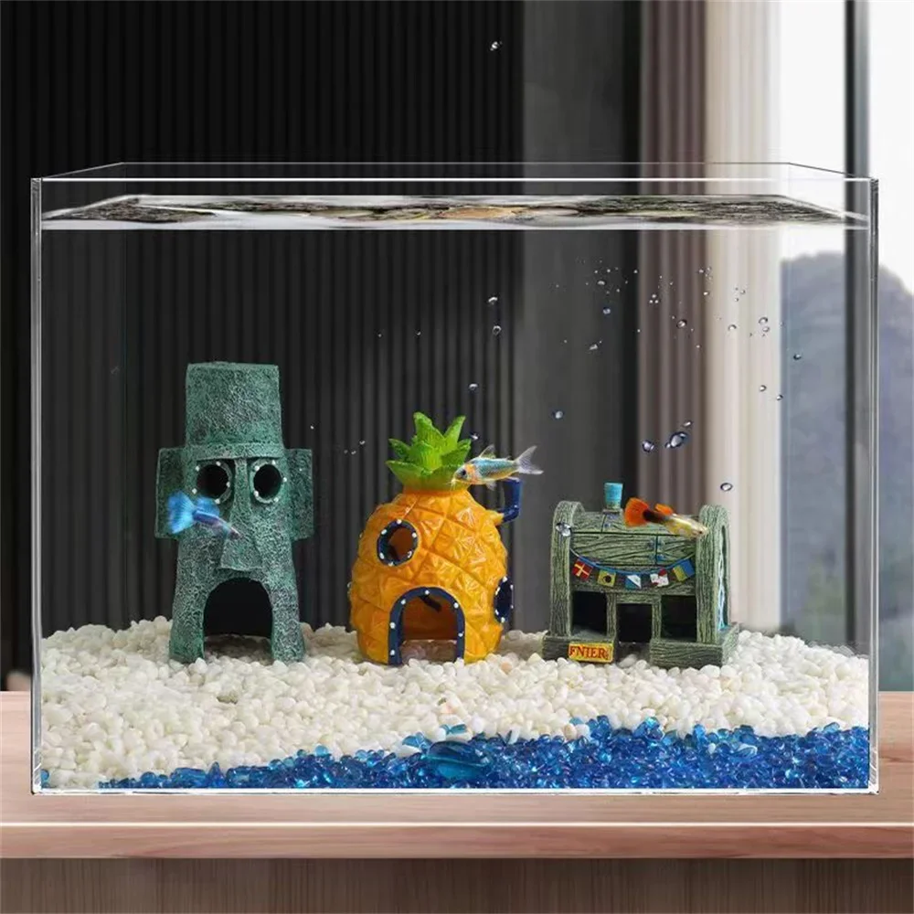 Aquarium Fish Japan - 3pcs Dekorasi Akuarium Karakter Ikan Kartun