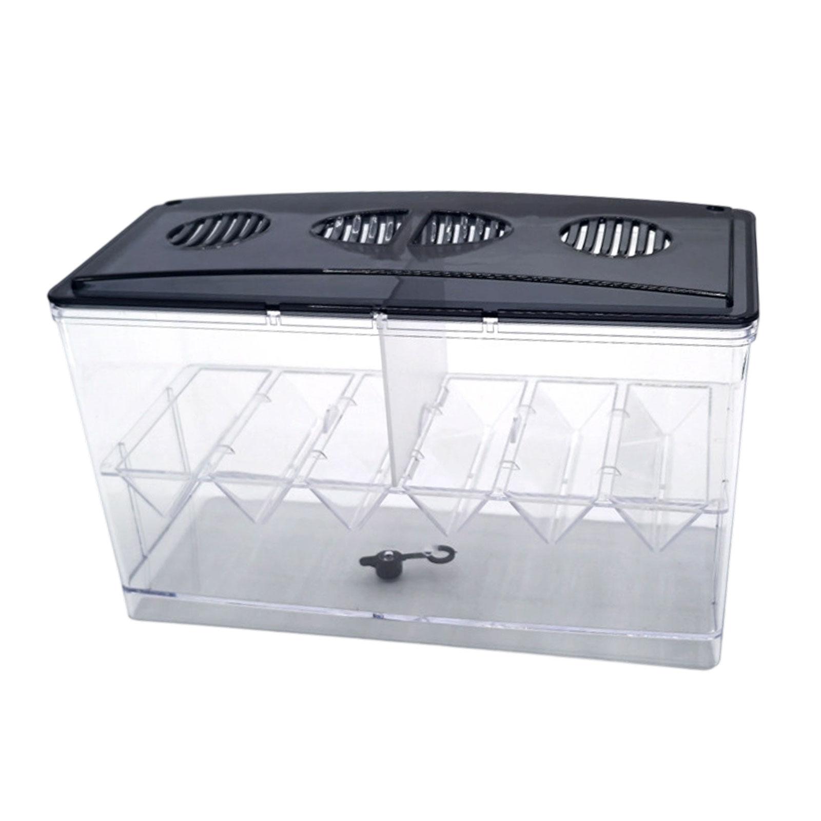 Aquarium Fish Tank Cleaner - Kotak Isolasi Pembiakan Ikan Mengambang Kotak