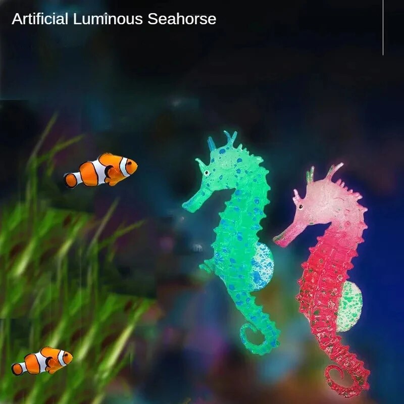 Aquarium Fish Glow In The Dark - Dekorasi tangki ikan Aquascape, simulasi cahaya