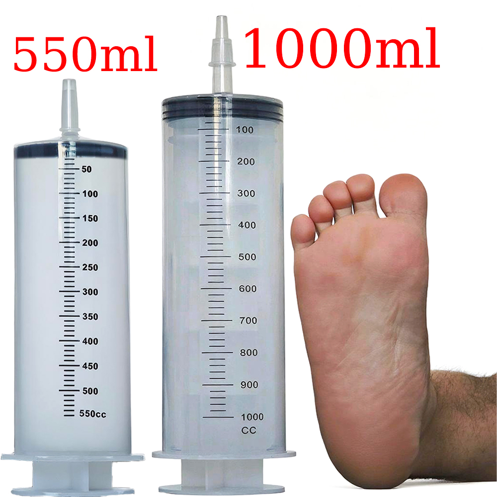 Xl Aquarium Fish - Set Jarum Suntik Besar 1000Ml, untuk