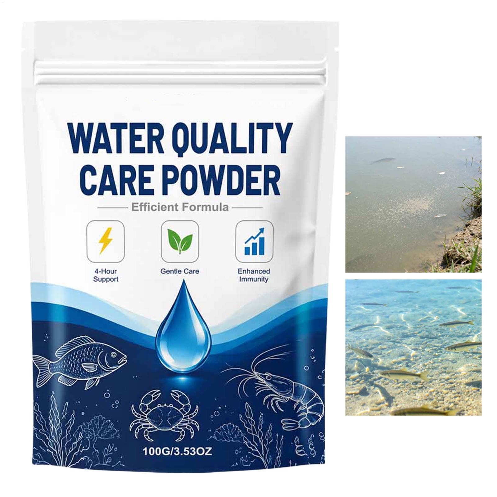 Aquarium Fish Tank Cleaner - 100G Bubuk Pembersih Air Akuarium untuk