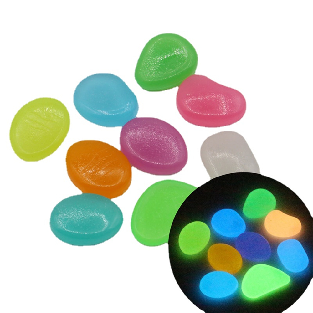 Aquarium Fish Glow In The Dark - 50 buah dekorasi taman akuarium, batu