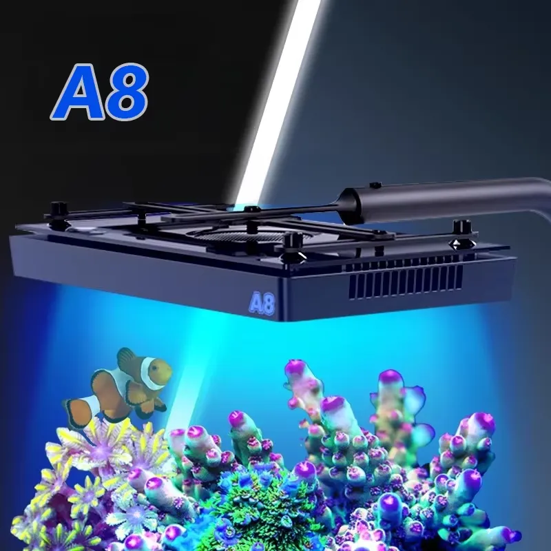 Aquarium Fish App - Lampu LED Akuarium Spektrum Penuh A8SE