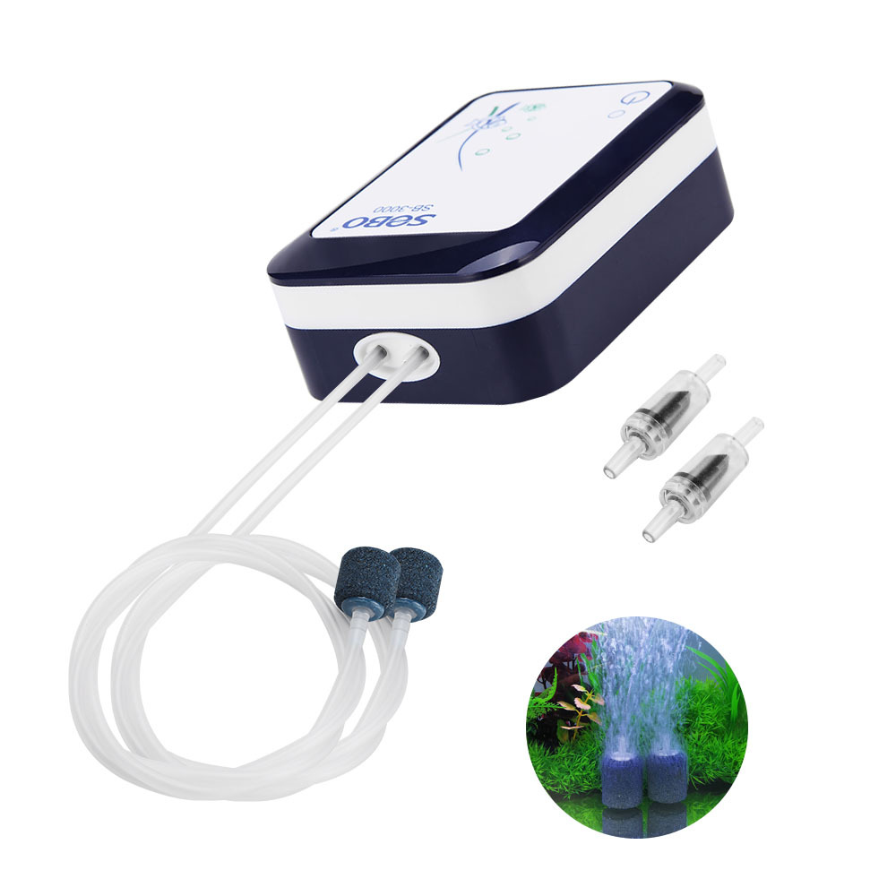 SOBO USB Pengisian Pompa Oksig - Wild Aquarium Fish ulasan dan harga