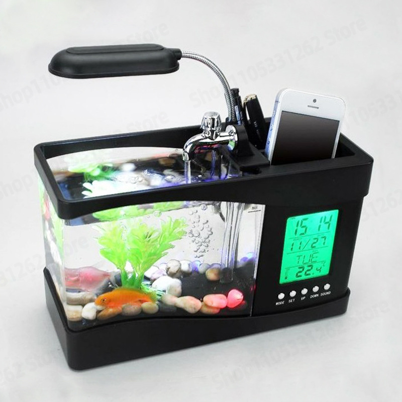 Akuarium Mini Kreatif untuk Me - Aquarium Fish Logo ulasan dan harga