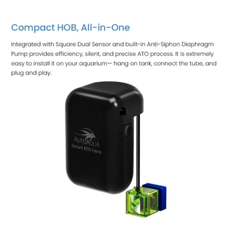 AUTOAQUA Smart ATO Nano HOB SA - Aquarium Auto Top Off ulasan dan harga