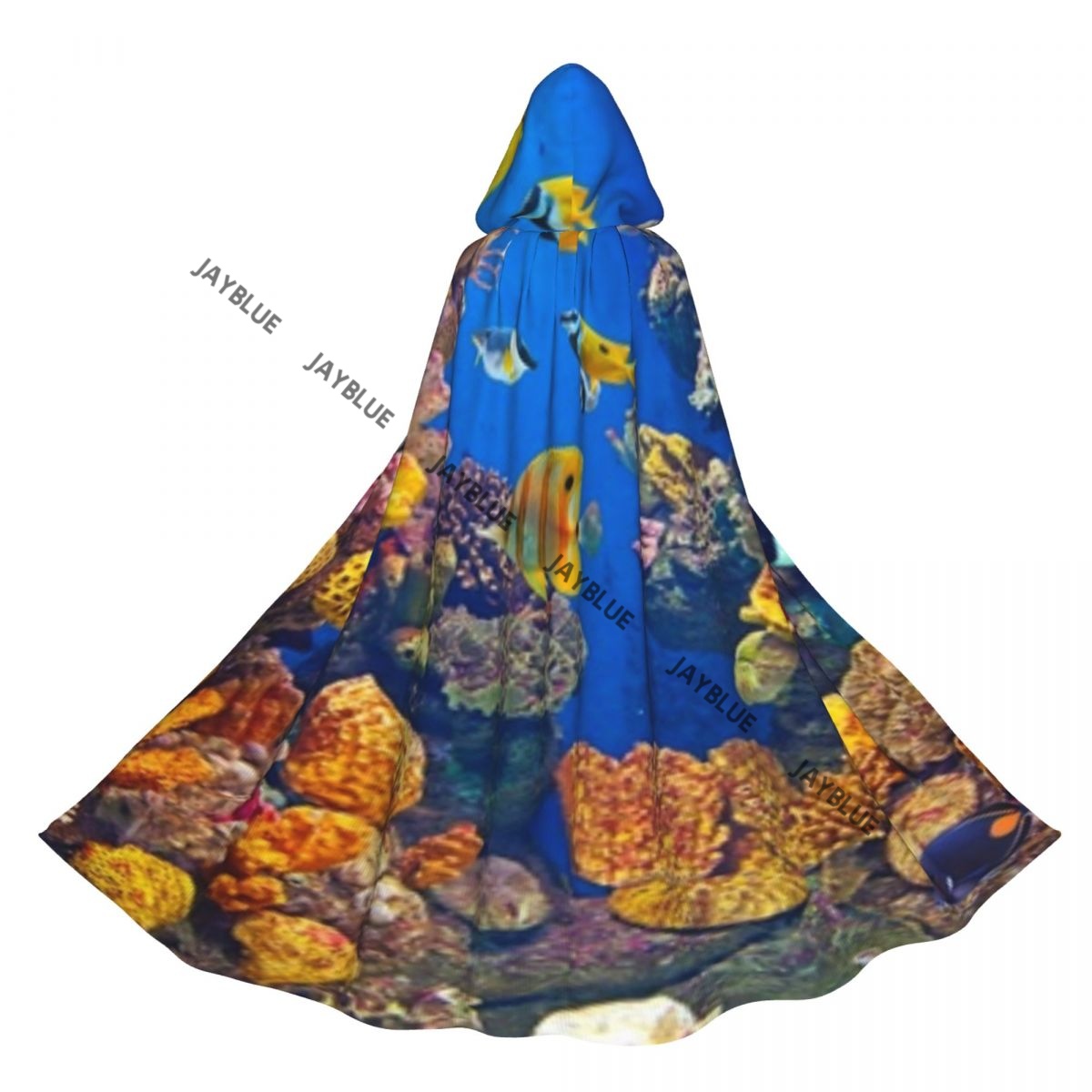 Jubah ikan warna-warni akuariu - Aquarium Queen Fish ulasan dan harga
