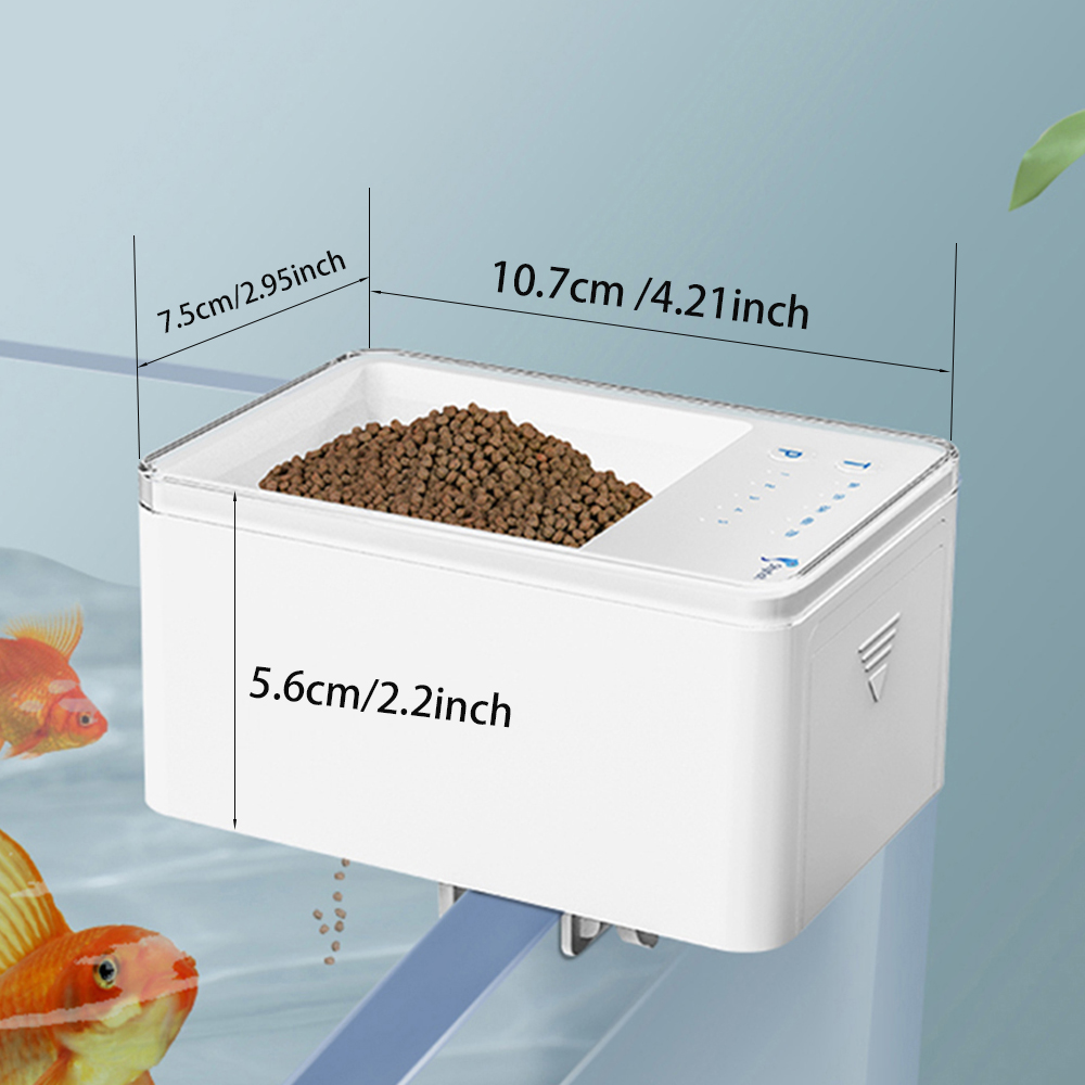 Pengumpan Ikan Kapasitas Besar - Aquarium Fish App ulasan dan harga