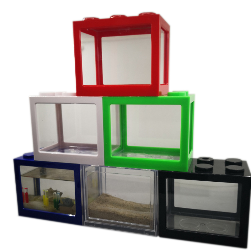 Akuarium Mini 7 Warna untuk Ik - Aquarium Fish Betta ulasan dan harga