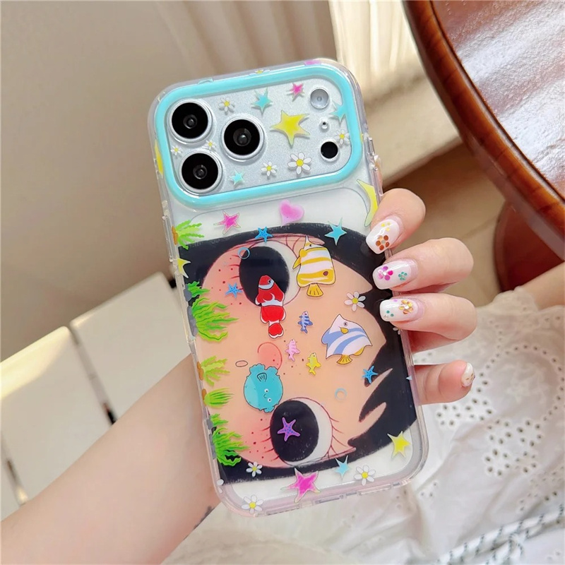 Casing HP Kartun Akuarium Ikan - Aquarium Fish Logo ulasan dan harga