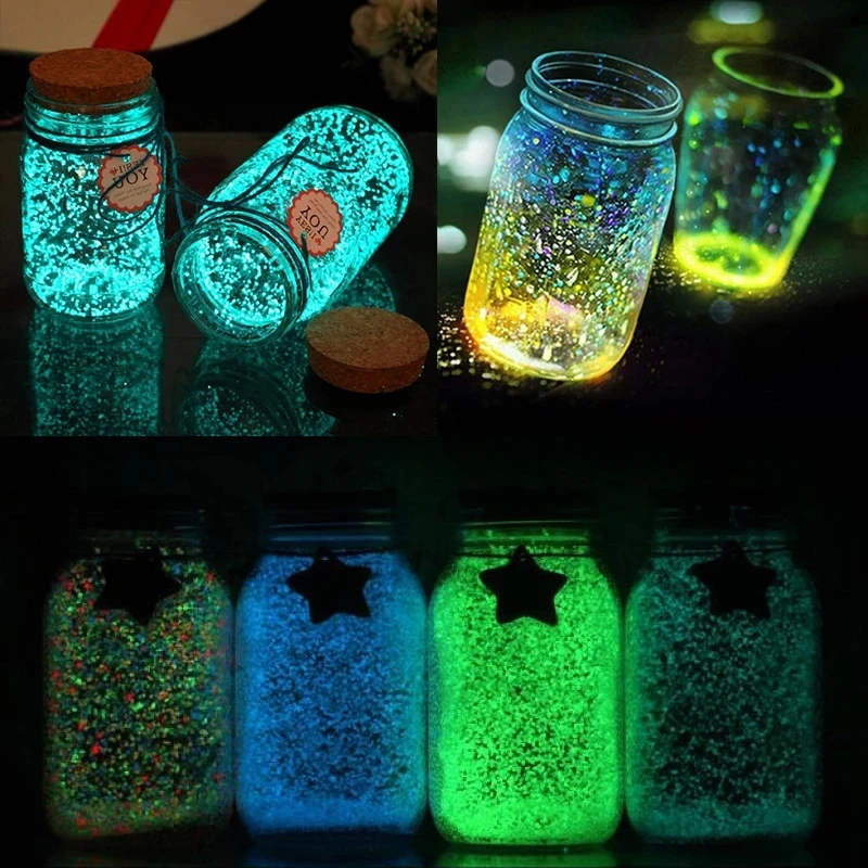1000 buah 3-5mm pasir bercahay - Aquarium Fish Glow In The Dark ulasan dan harga