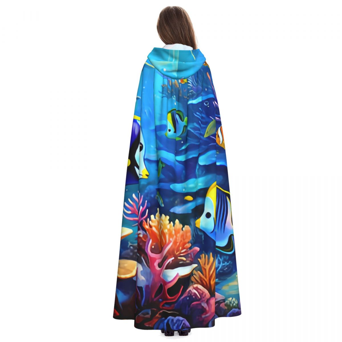 Jubah Vampir Dewasa Bertudung  - Aquarium Queen Fish ulasan dan harga