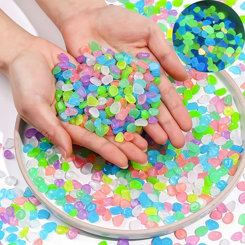 200 Buah Kerikil Taman Menyala - Aquarium Fish Glow In The Dark ulasan dan harga