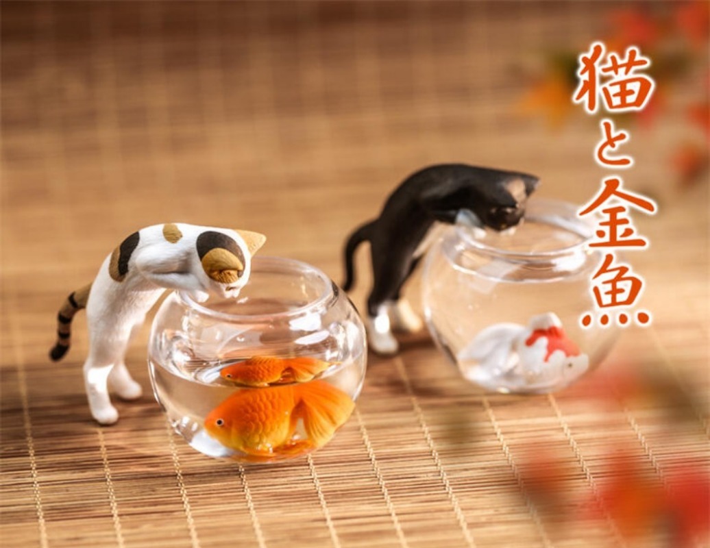 Mainan Kapsul Asli Lucu Kawaii - Aquarium Fish Japan ulasan dan harga