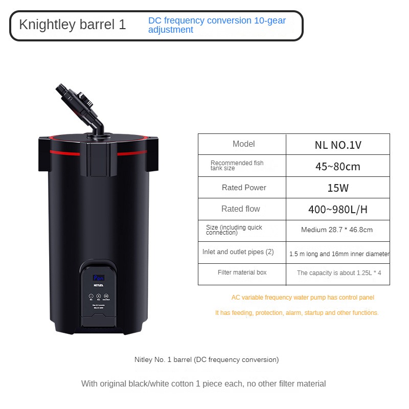 Filter Akuarium Ultra-Senyap d - Aquarium Fish Rate ulasan dan harga