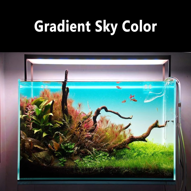 Papan Latar Belakang LED RGB G - Aquarium Fish Rate ulasan dan harga