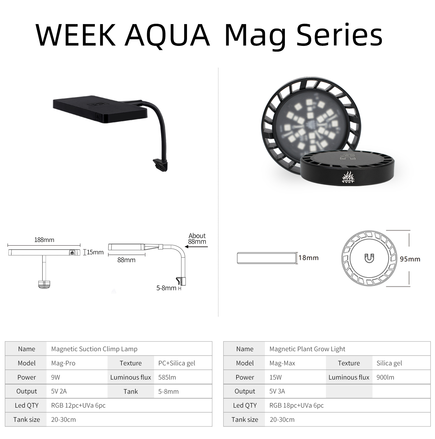 Lampu Tanam Akuarium WEEK AQUA - Aquarium Fish App ulasan dan harga