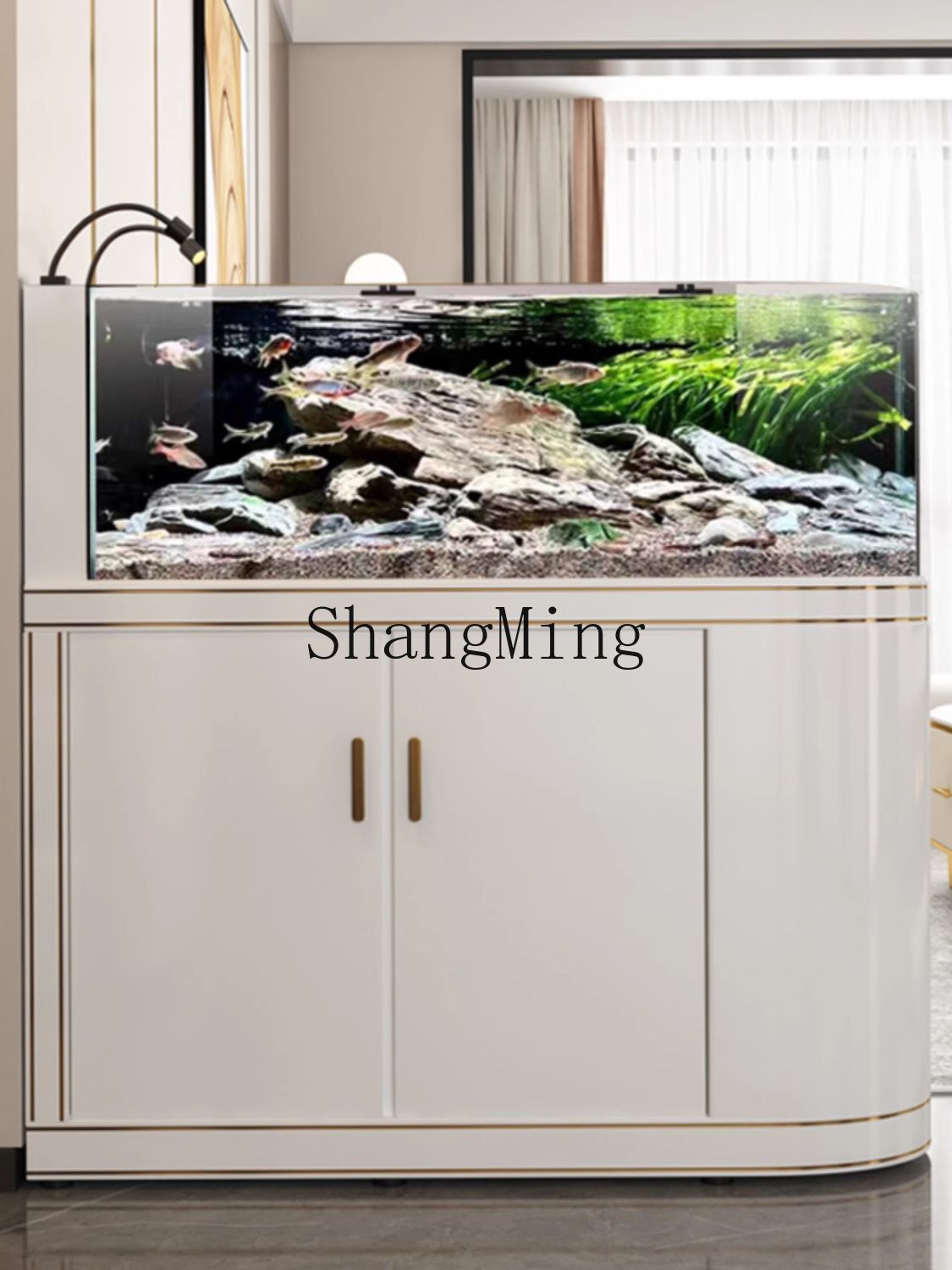 Akuarium Tangki Ikan Kaca Ultr - Wild Aquarium Fish ulasan dan harga