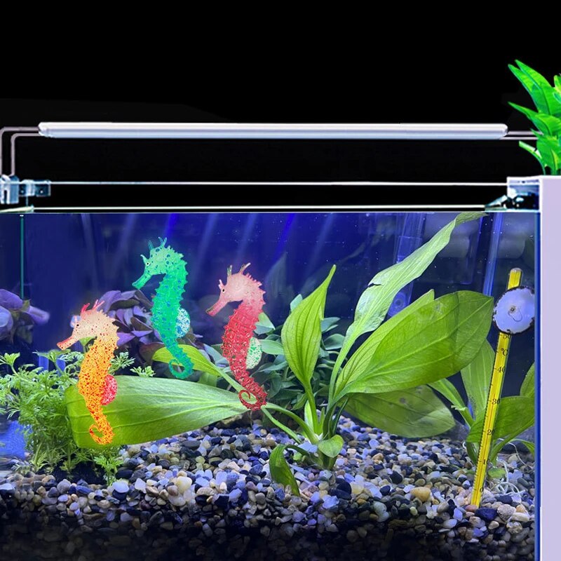 Dekorasi tangki ikan Aquascape - Aquarium Fish Glow In The Dark ulasan dan harga