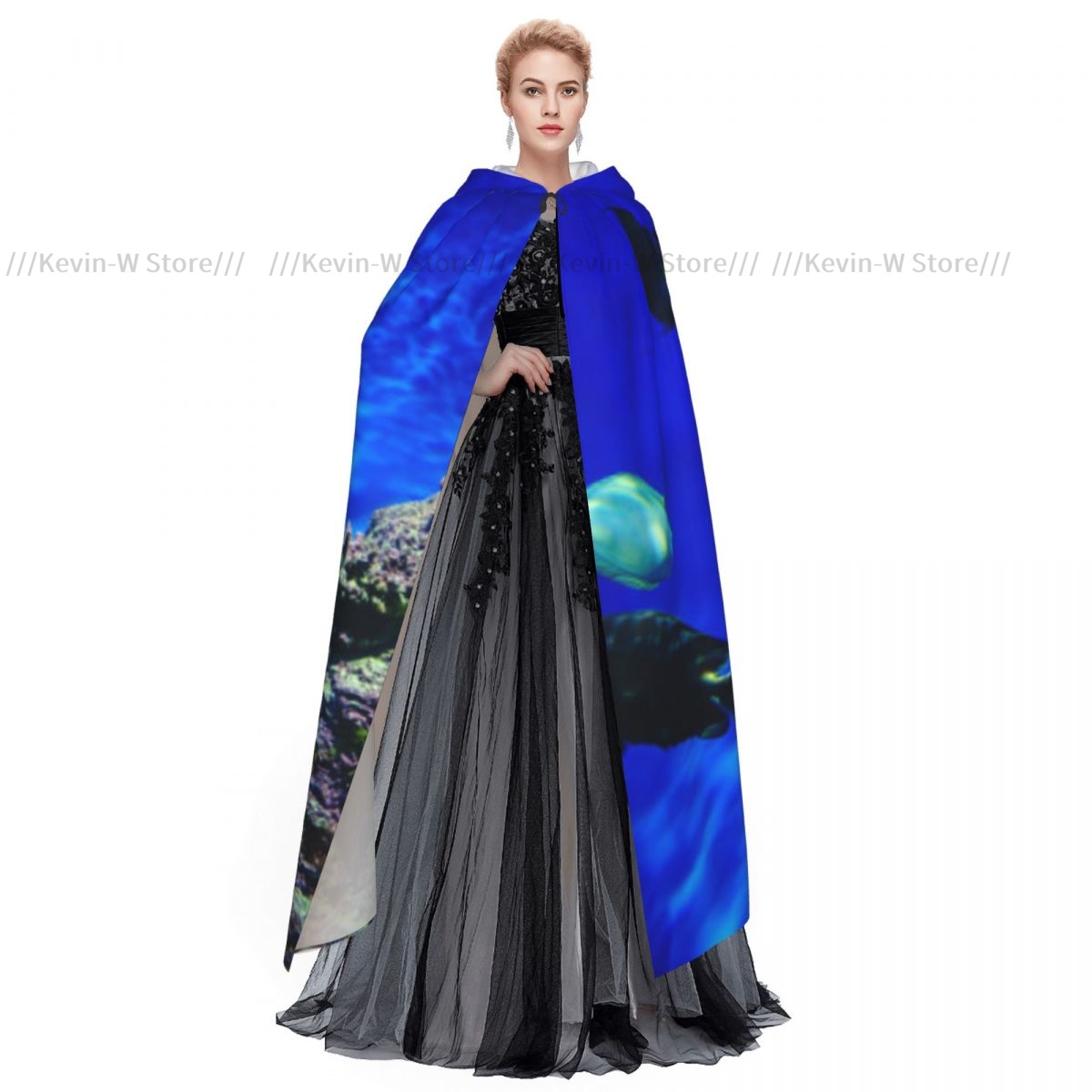Jubah Jubah Vampir Dewasa Bert - Aquarium Queen Fish ulasan dan harga