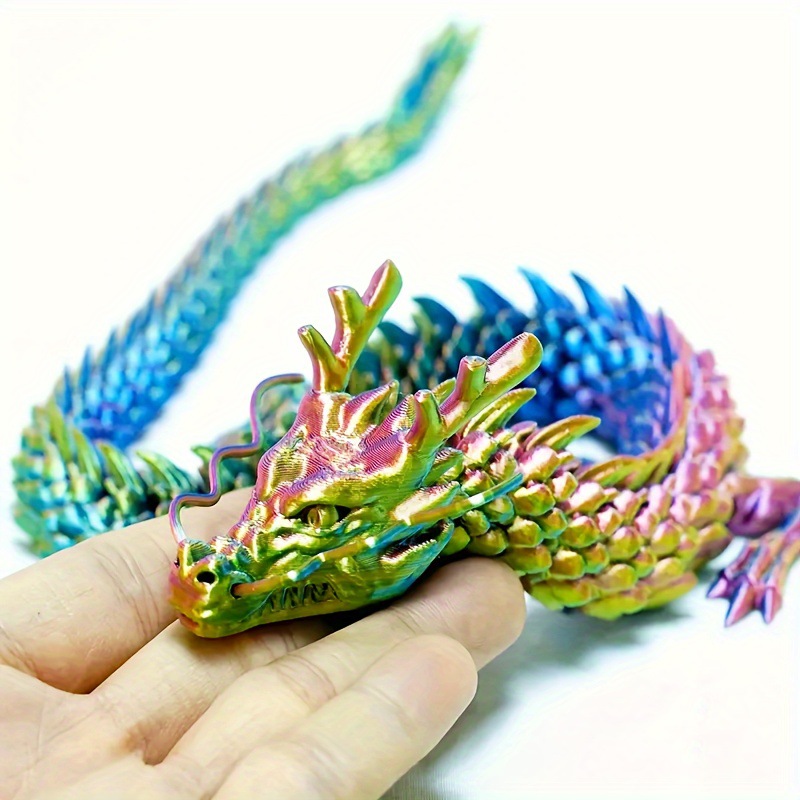 Ornamen naga gabungan cetak 3D - Aquarium Fish Dragon ulasan dan harga