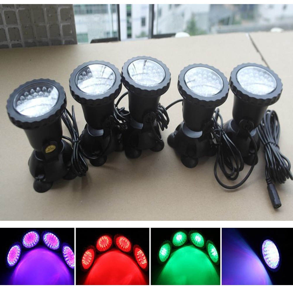 Lampu Sorot LED RGB Bawah Air  - Aquarium Fish Rate ulasan dan harga