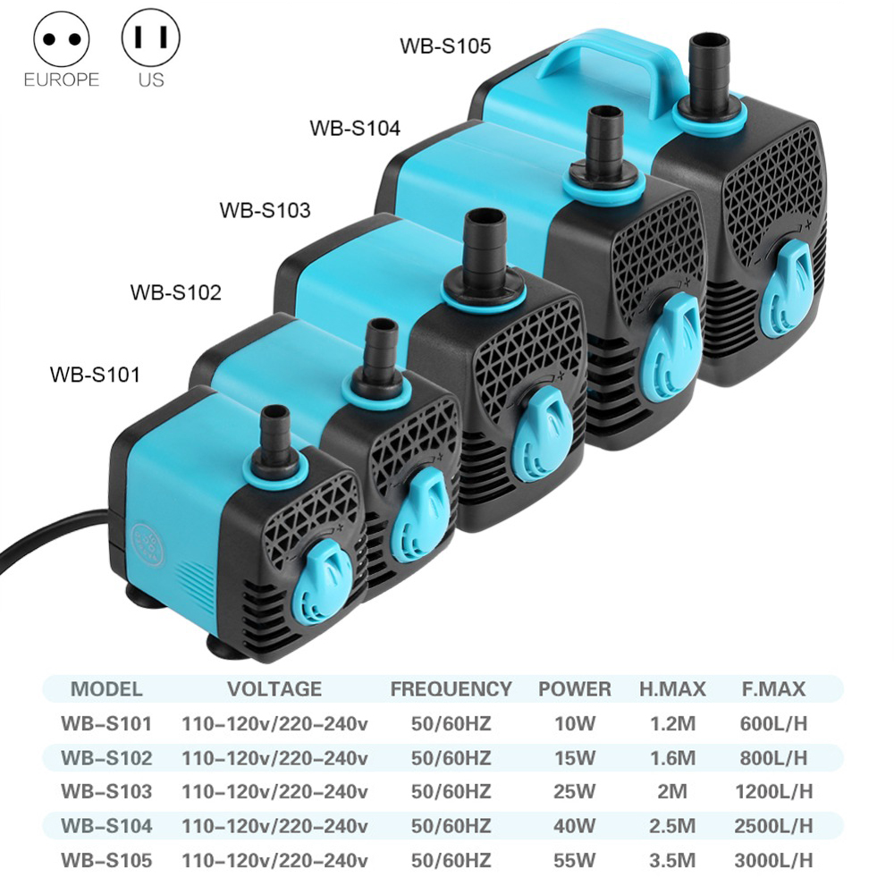 220V Ultra Tenang Pompa Air Su - Aquarium Fish Images ulasan dan harga