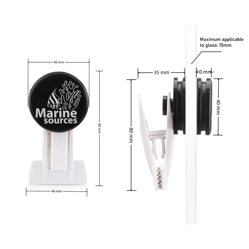 Klip Penjepit Makan Alga Magne - Aquarium Fish Marine ulasan dan harga