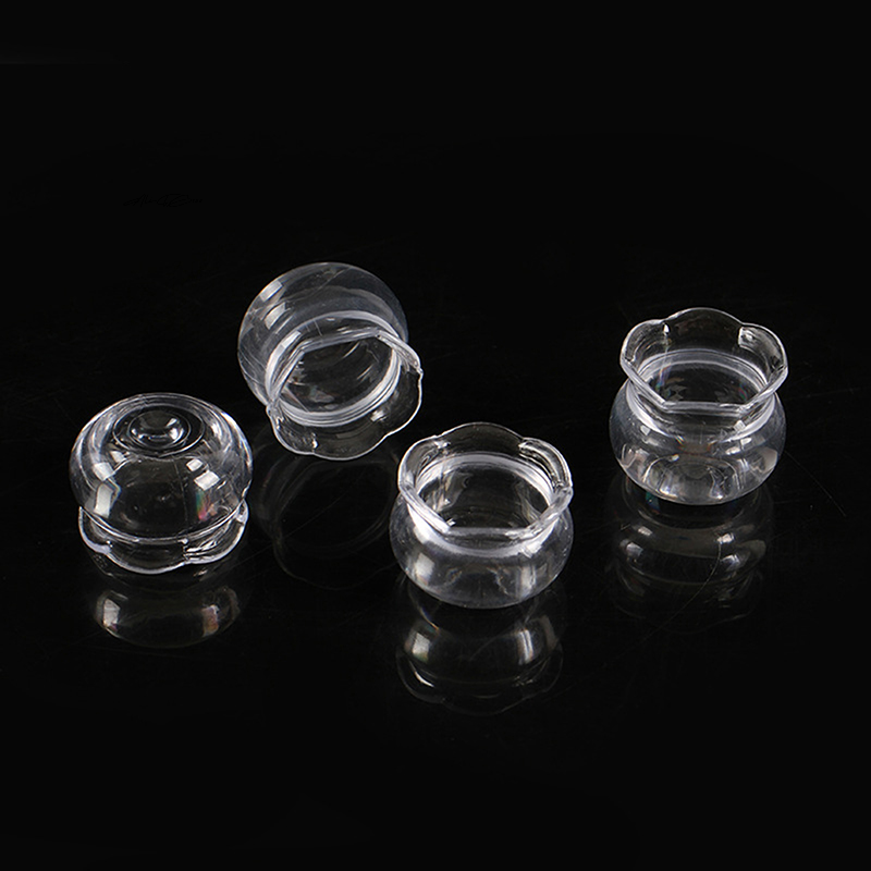Model Vas Mini Transparan Plas - Aquarium Fish Guppy ulasan dan harga