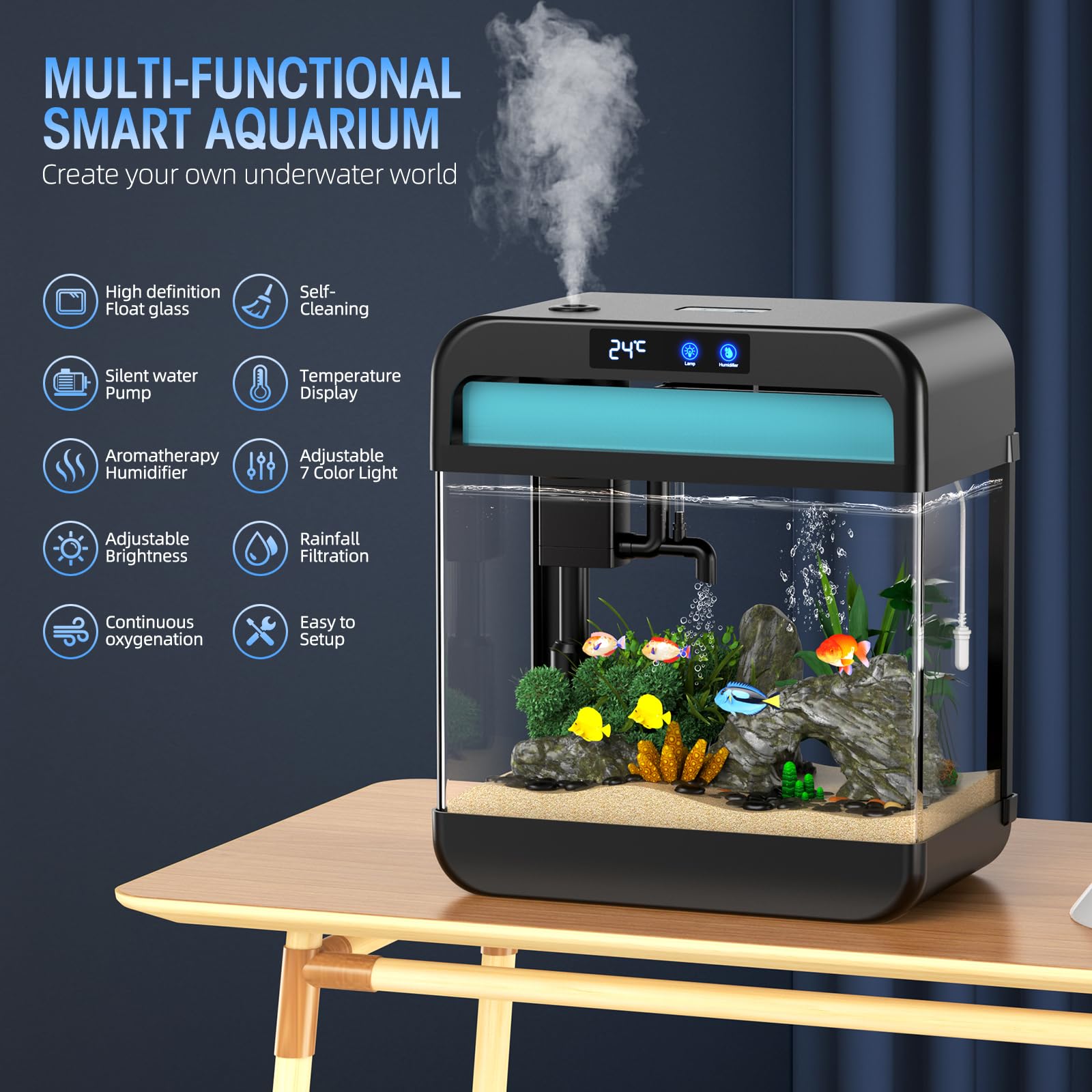 Akuarium Modern Cerdas dengan  - Aquarium Auto Top Off ulasan dan harga