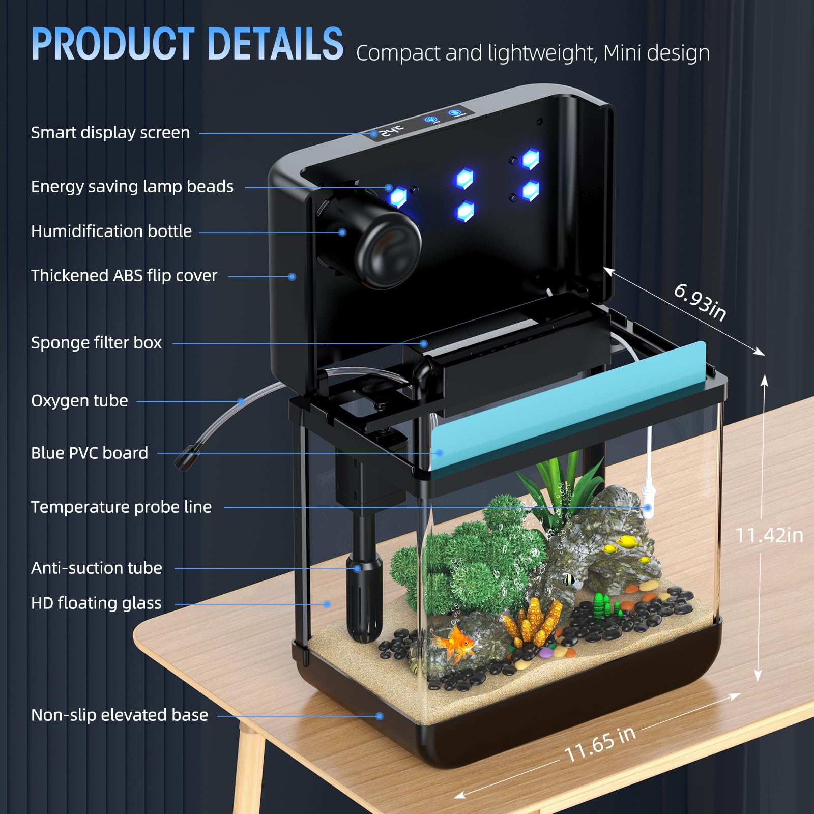 Akuarium Modern Cerdas dengan  - Aquarium Auto Top Off ulasan dan harga
