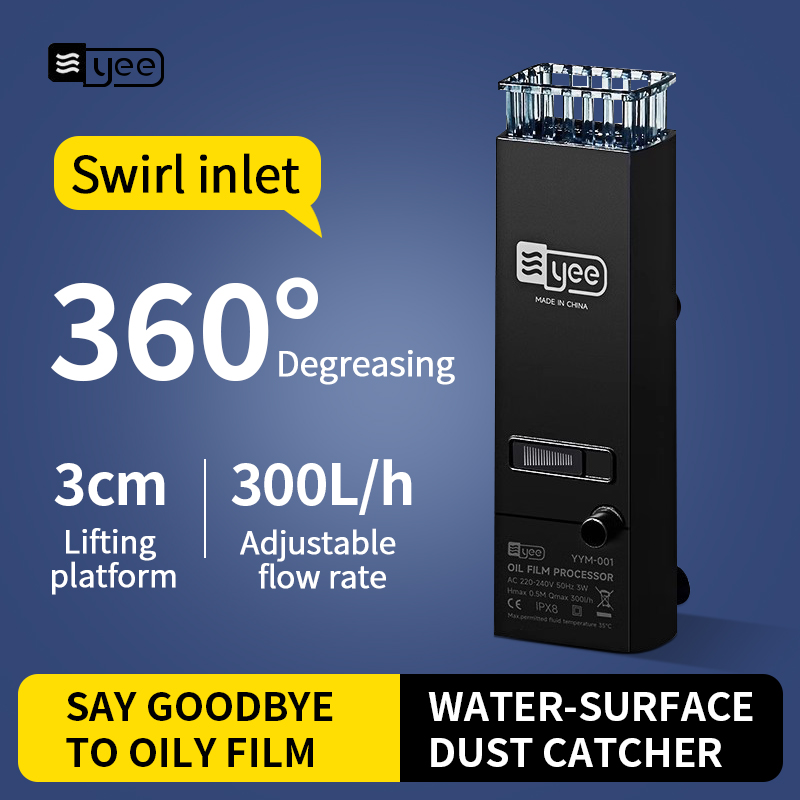 3W Filter Skimmer Minyak Permu - Aquarium Fish Images ulasan dan harga