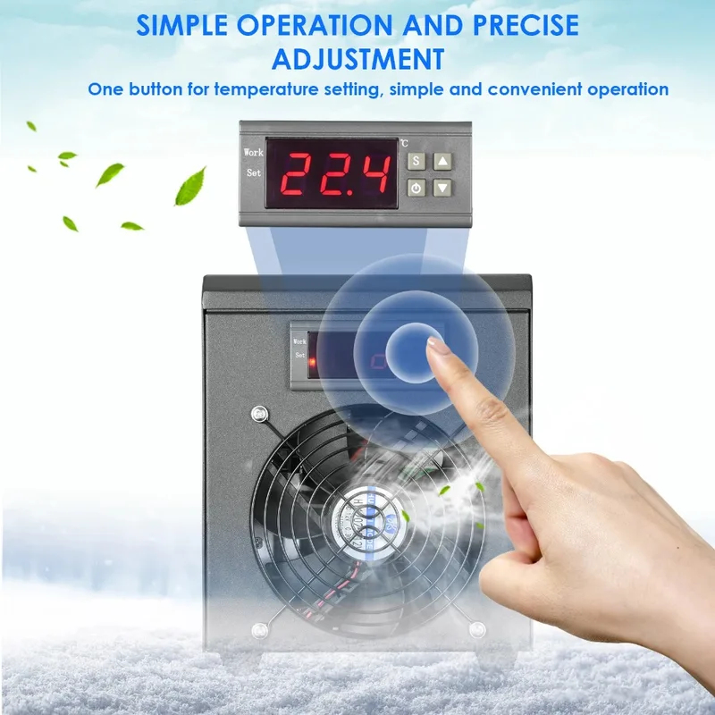 180W 60L Pendingin Akuarium Si - Aquarium Fish Rate ulasan dan harga