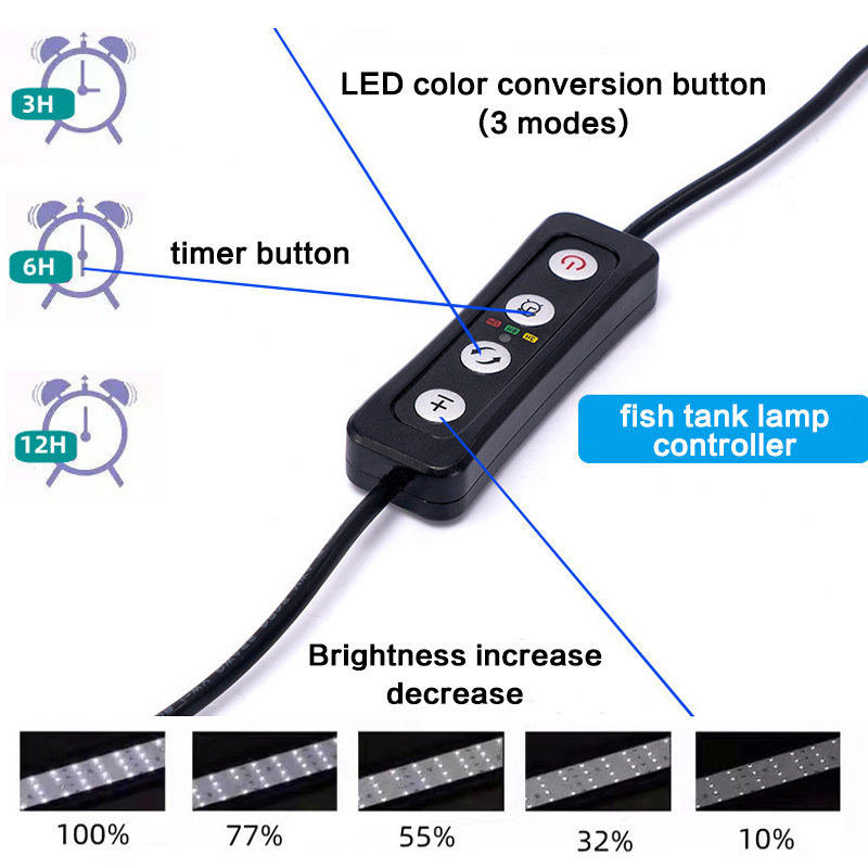 Lampu LED tangki ikan spektrum - Xl Aquarium Fish ulasan dan harga