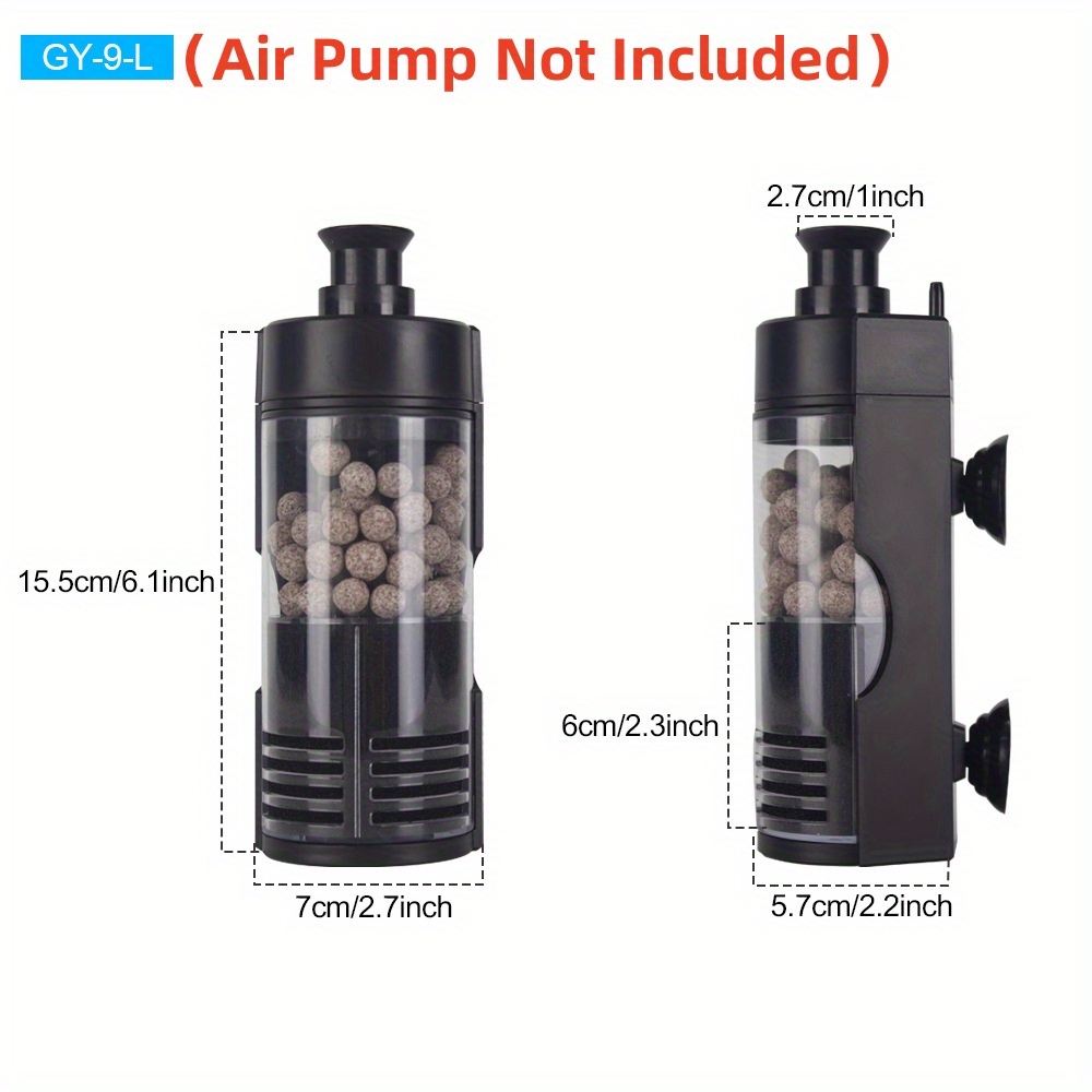 Filter Bio Spons Dinding Ringk - Aquarium Fish Betta ulasan dan harga