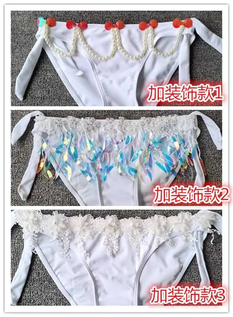 Bra Bikini Payet Mermaid Shell - Aquarium Queen Fish ulasan dan harga
