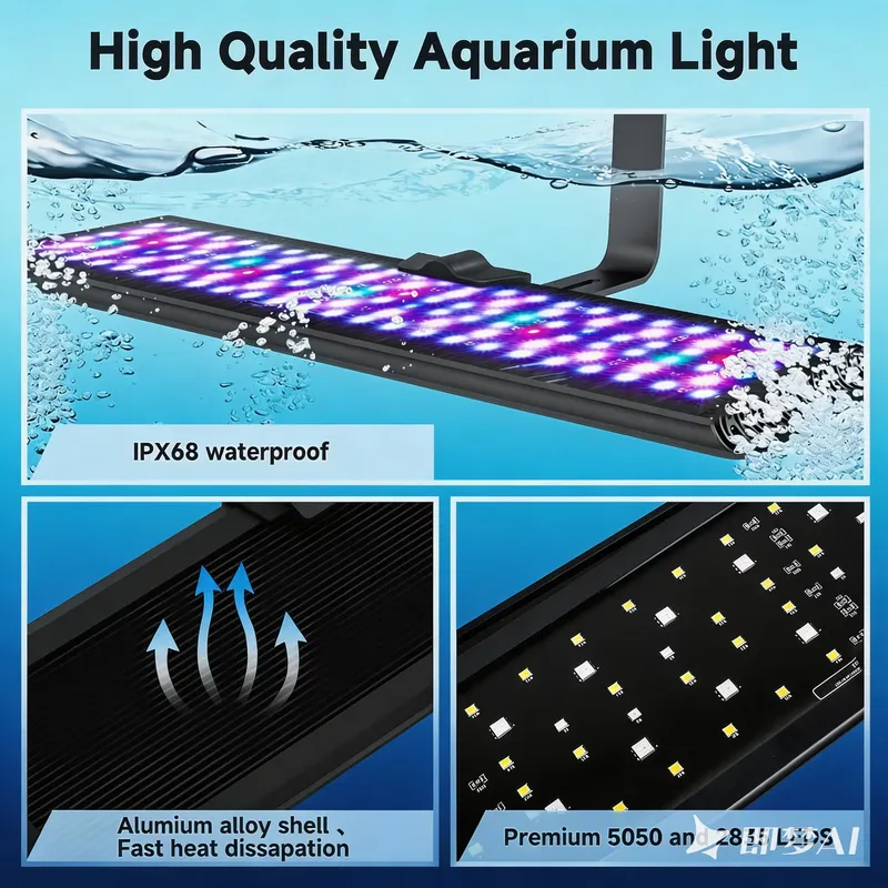 Lampu Akuarium DIY Spektrum Pe - Aquarium Fish Rate ulasan dan harga