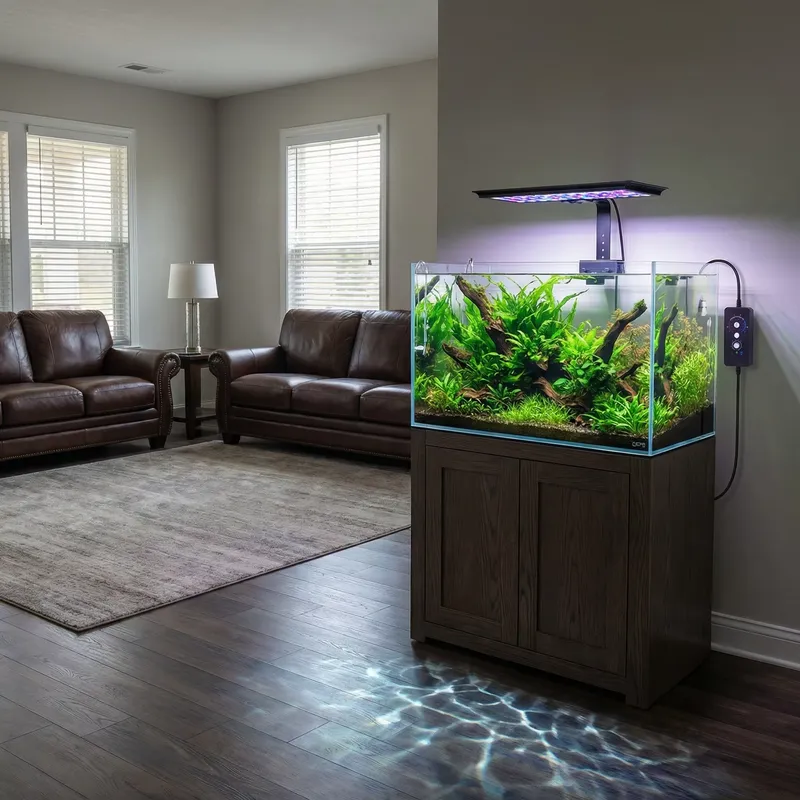 Lampu Akuarium DIY Spektrum Pe - Aquarium Fish Rate ulasan dan harga
