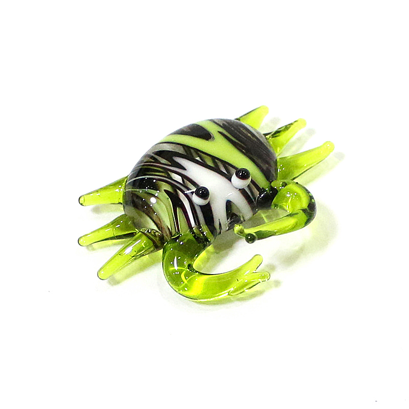 Figurin Kepiting Kaca Mini Luc - Aquarium Fish Marine ulasan dan harga