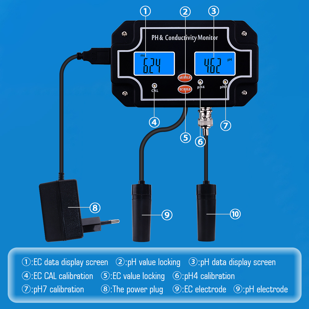 Yieryi Penguji Meter Monitor K - Aquarium Fish Online ulasan dan harga