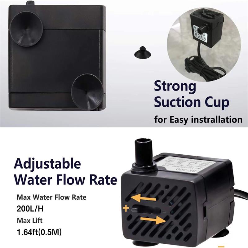 Pompa air tangki ikan Mini, po - Aquarium Fish Rate ulasan dan harga