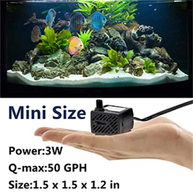 Pompa air tangki ikan Mini, po - Aquarium Fish Rate ulasan dan harga