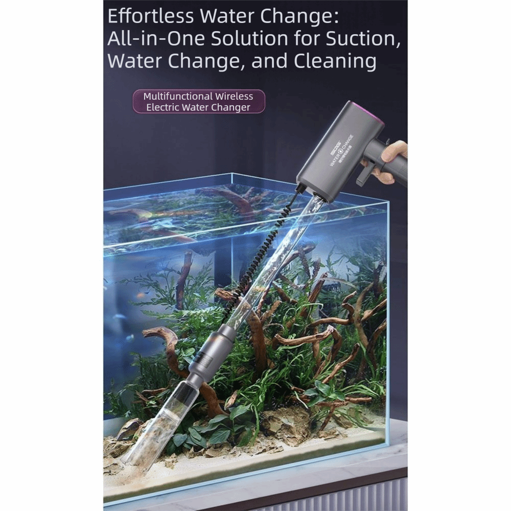 Pompa Vakum Akuarium Otomatis  - Aquarium Fish Rate ulasan dan harga