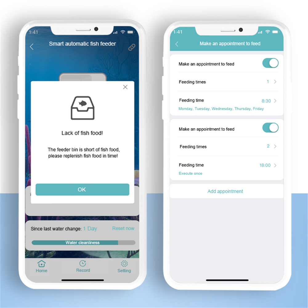 Pengumpan Otomatis Pintar WiFi - Aquarium Fish App ulasan dan harga