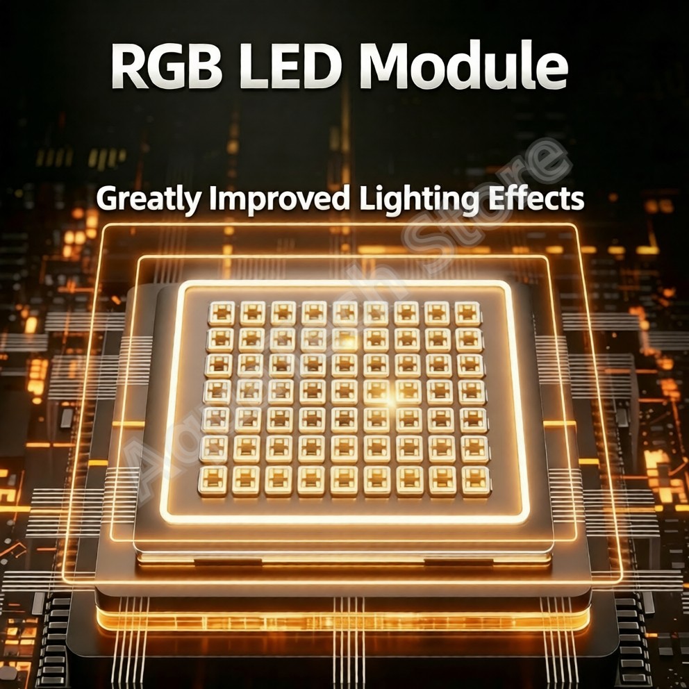 ANBOCHEN UFO RGB LED Lampu Aku - Aquarium Fish App ulasan dan harga
